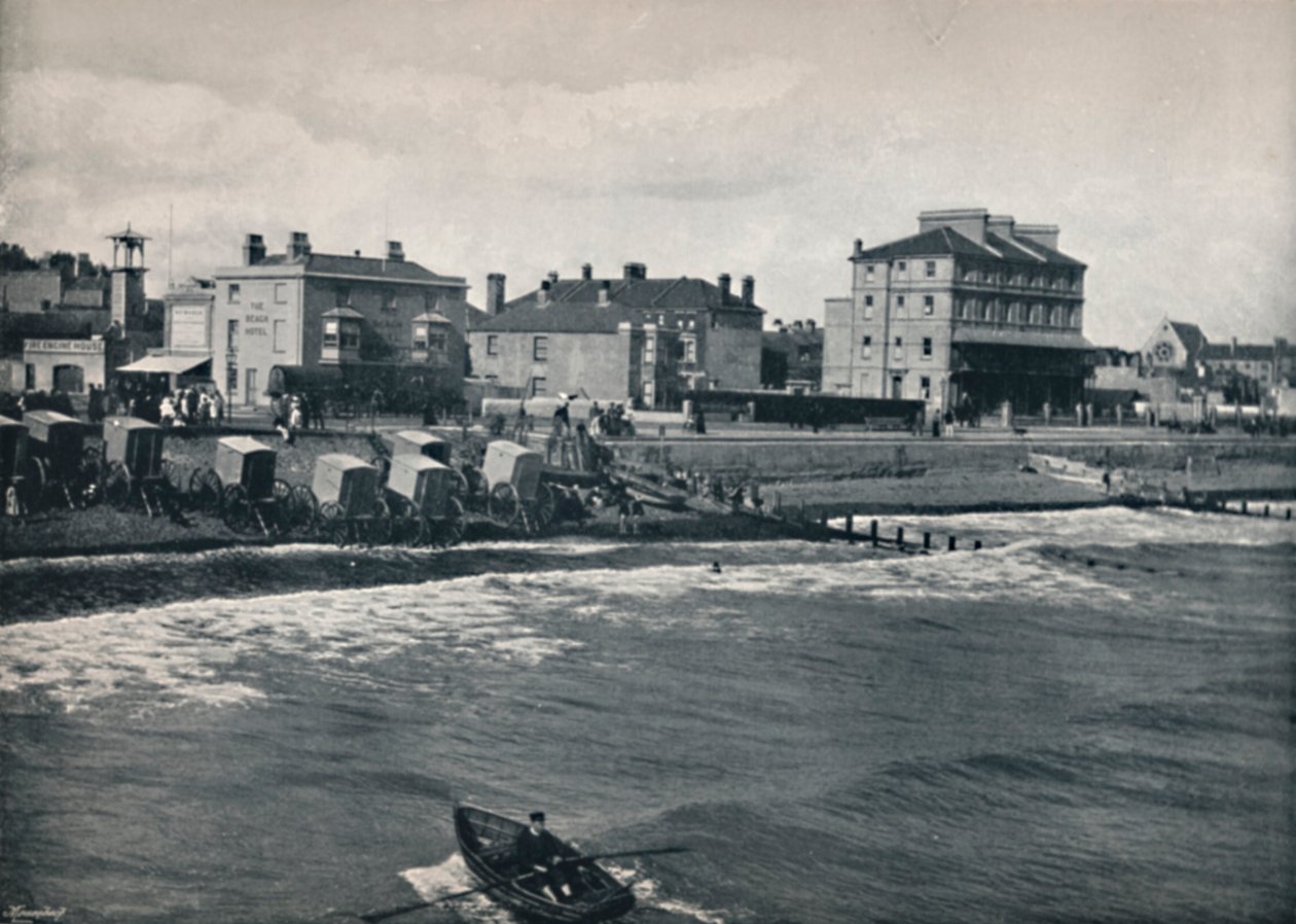 Bognor - The Esplanade, 1895 af Unbekannt