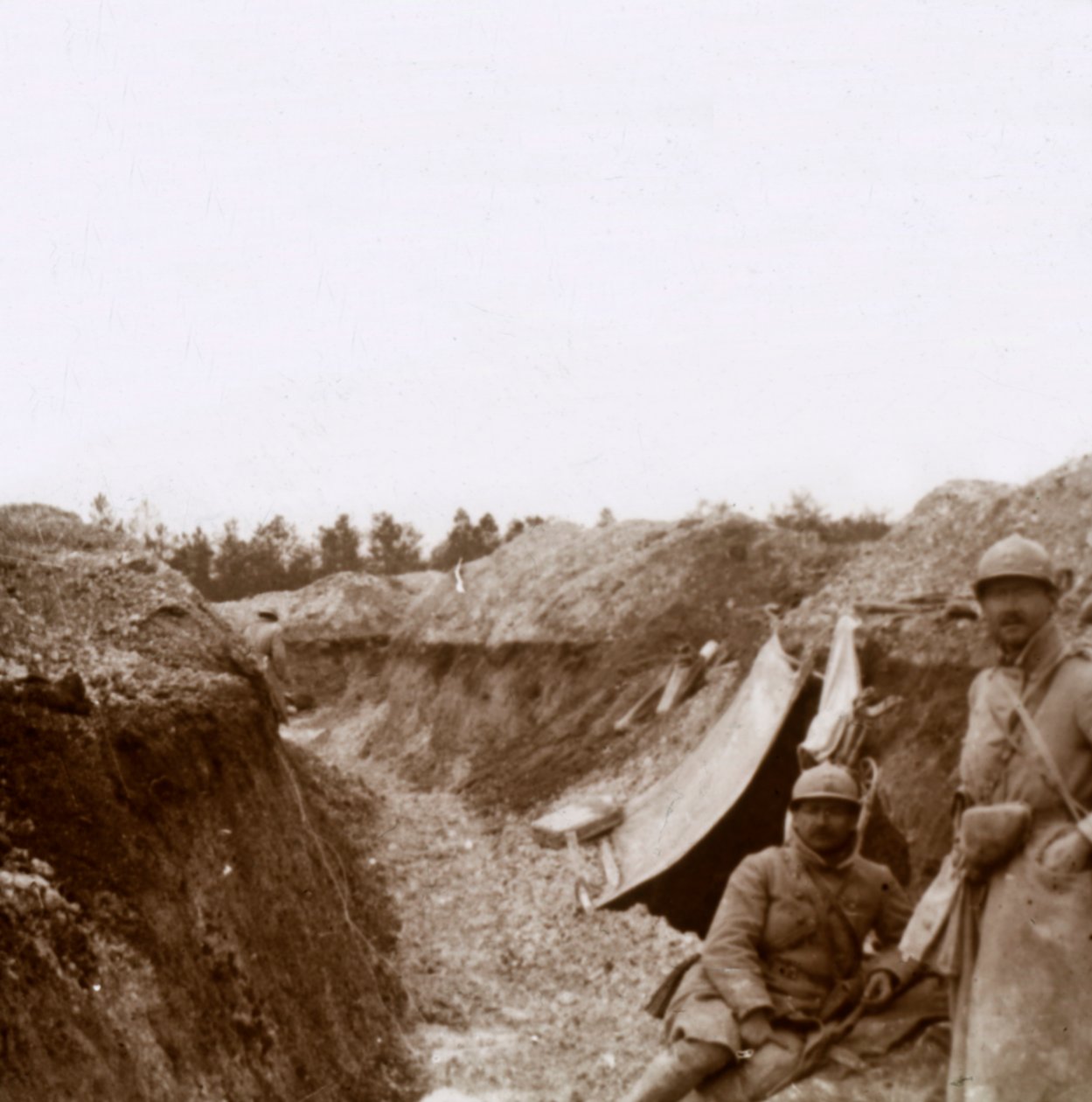 Bois de la Grille, Nordfrankrig, c1914-c1918 af Unbekannt