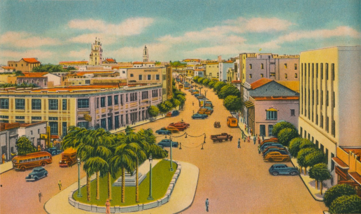 Bolivar Boulevard, Barranquilla, c1940