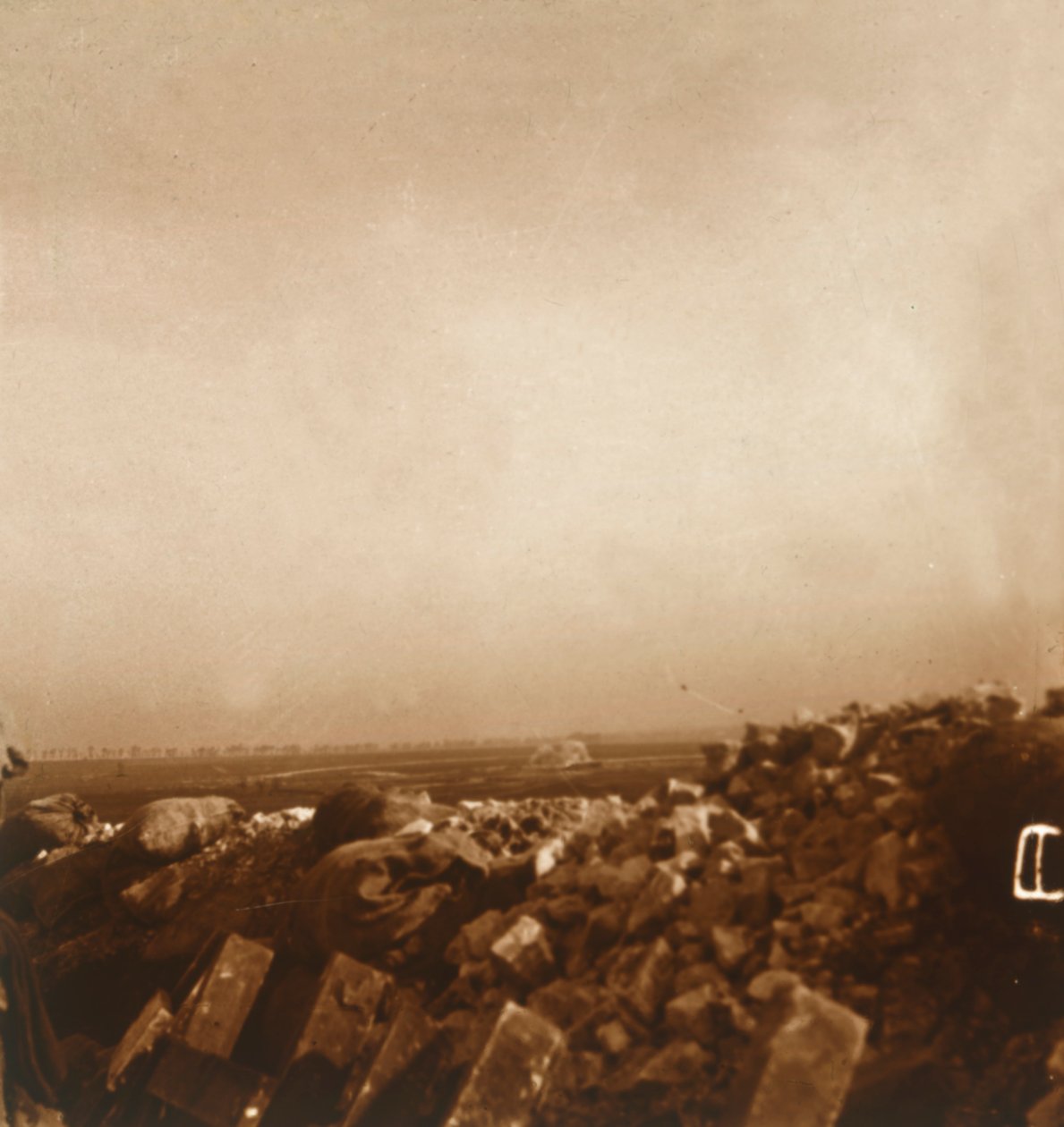Bombardement, c1914-c1918 af Unbekannt