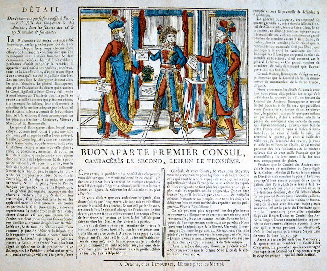 Bonaparte 1. konsul, 1800-tallet af Unbekannt