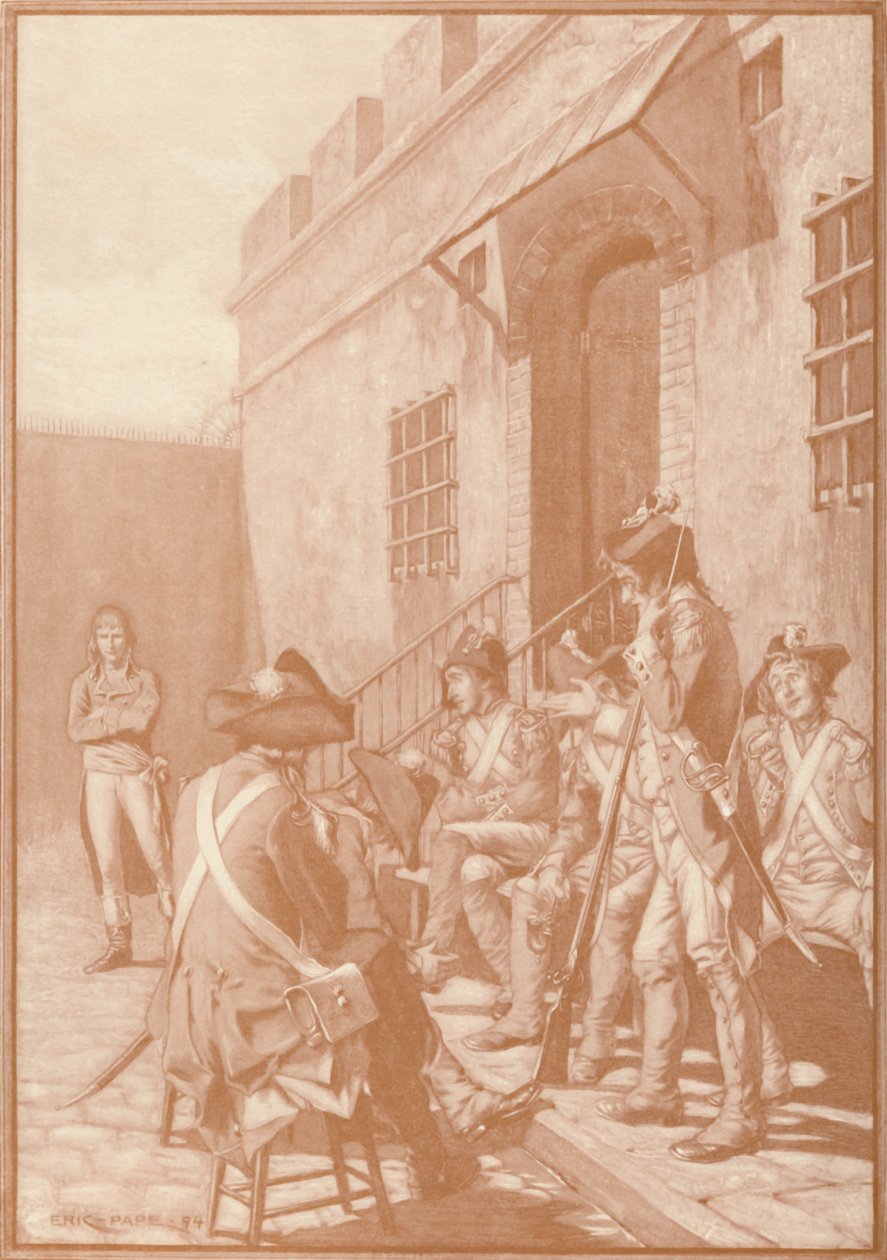 Bonaparte under arrestation, august, 1794, 1896 af Unbekannt