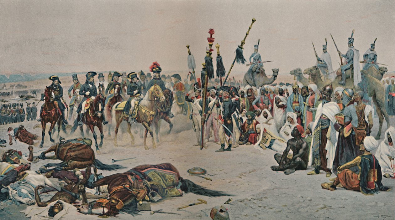 Bonaparte i Egypten, 1798-1801, 1896 af Unbekannt