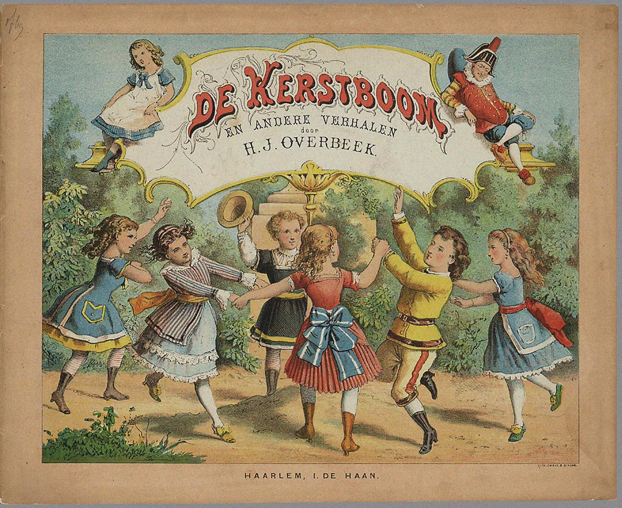 Bogomslag Juletræet, 1877 af Unbekannt
