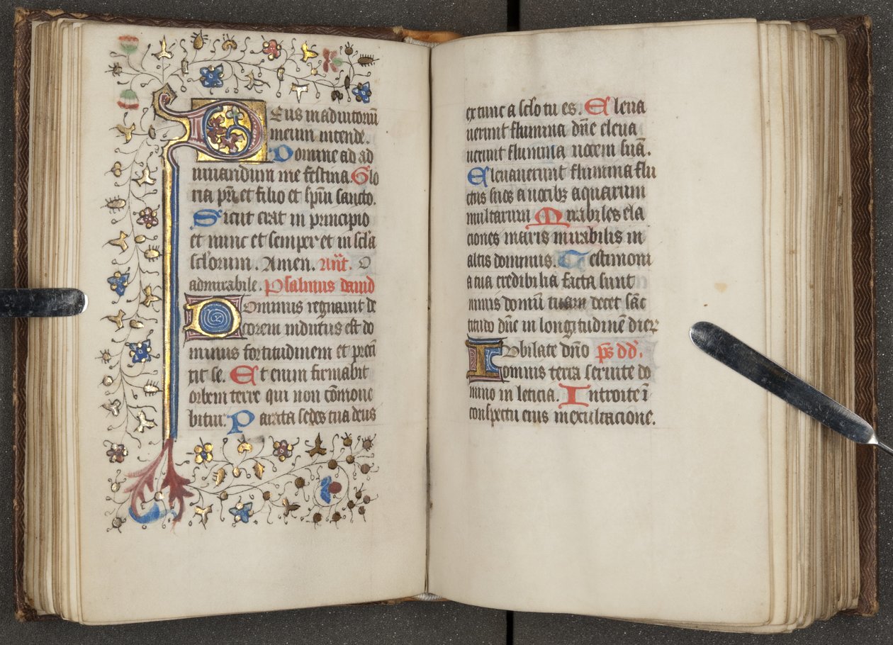 Timebog, ca. 1450 (blæk på vellum) af Unbekannt