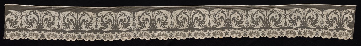 Border med blomstermotiver, 1800-tallet. af Unbekannt