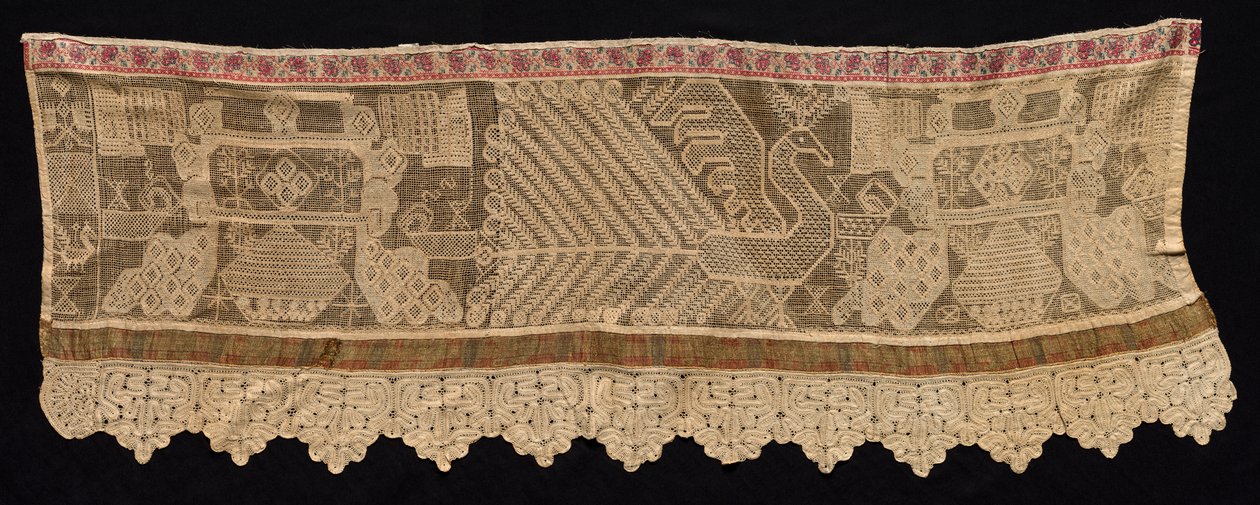 Kant med påfuglemotiv, 1700-1800-tallet. af Unbekannt