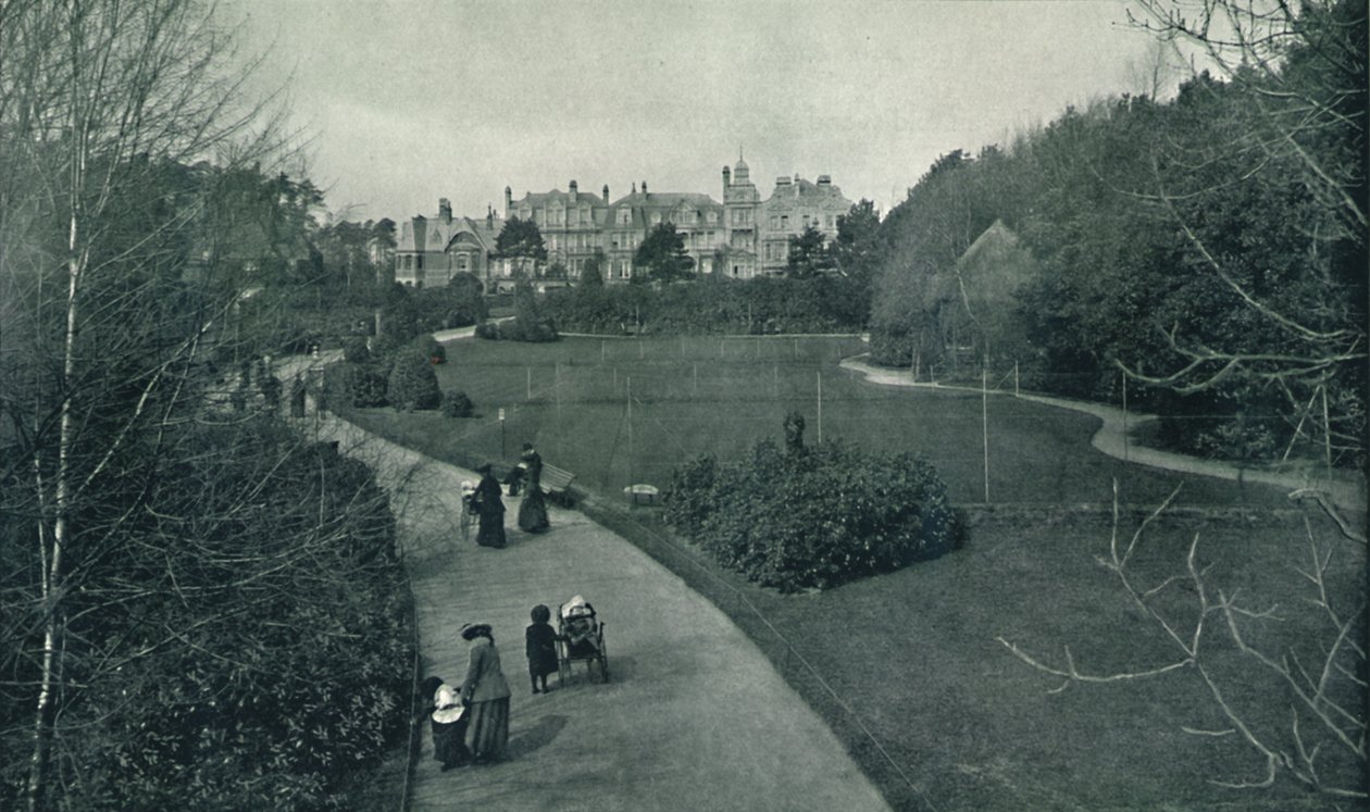 Boscombe Gardens, c1910 af Unbekannt