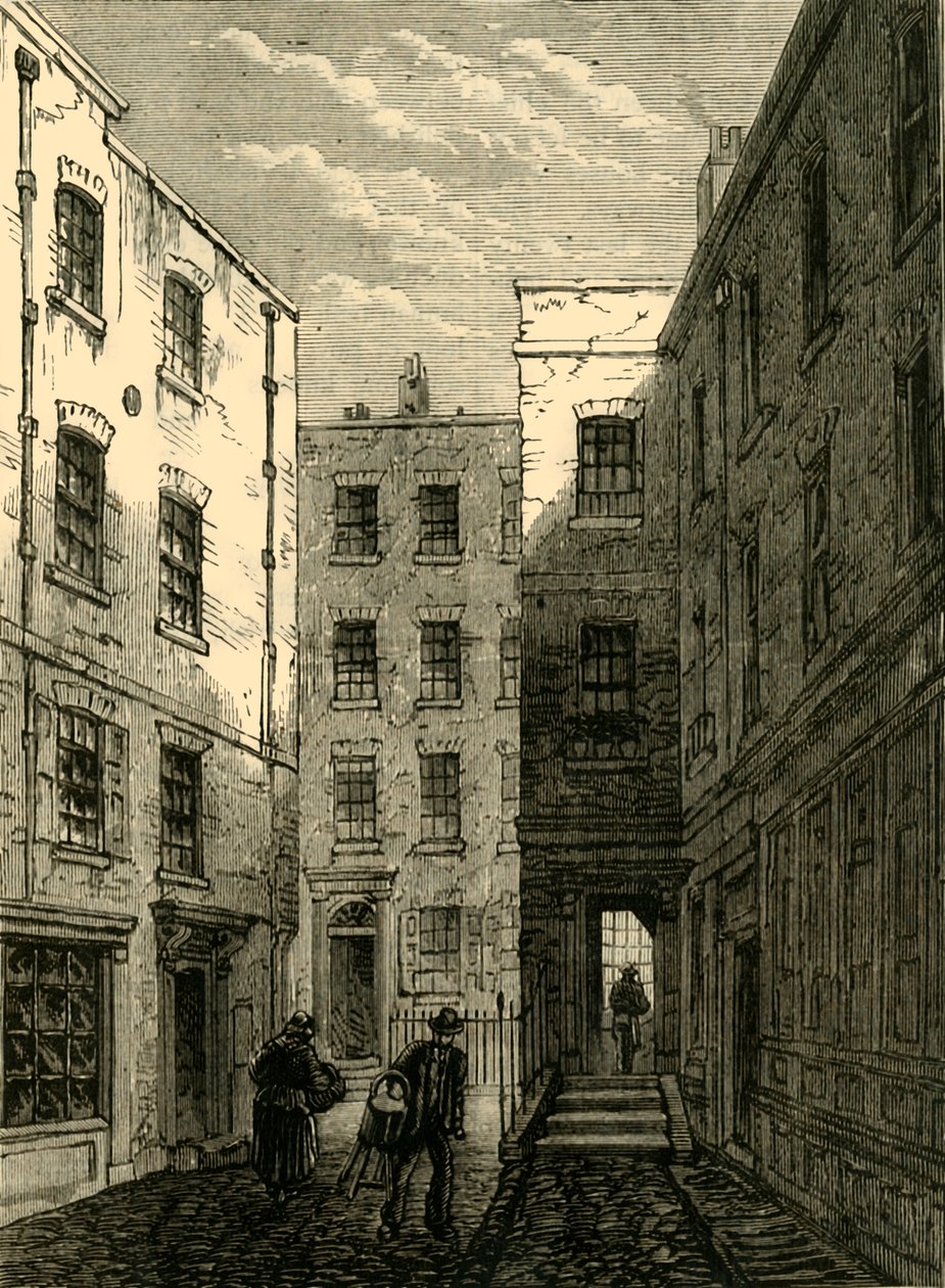Boswell Court, 1881. af Unbekannt