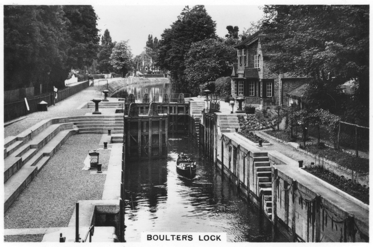 Boulters Lock, 1936 af Unbekannt