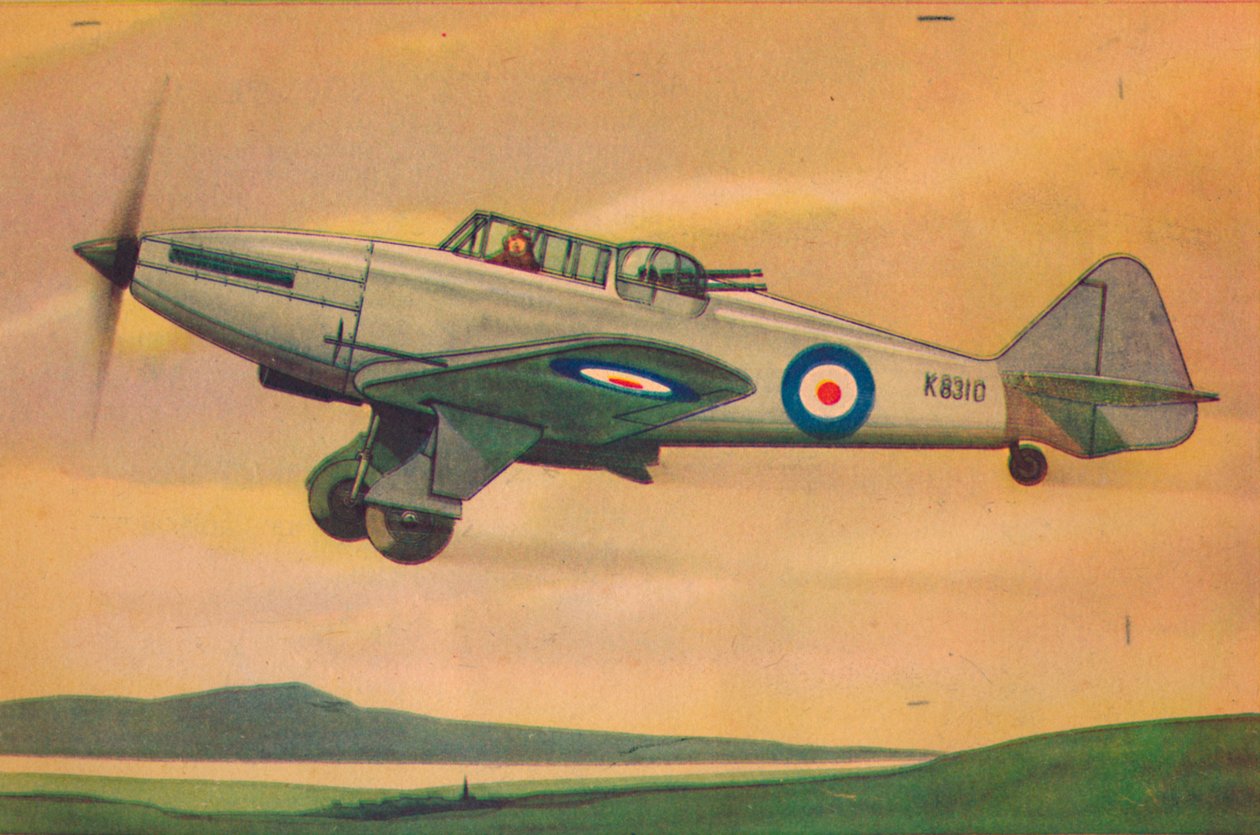 Boulton Paul Defiant Fighter Monoplane, c1944. af Unbekannt