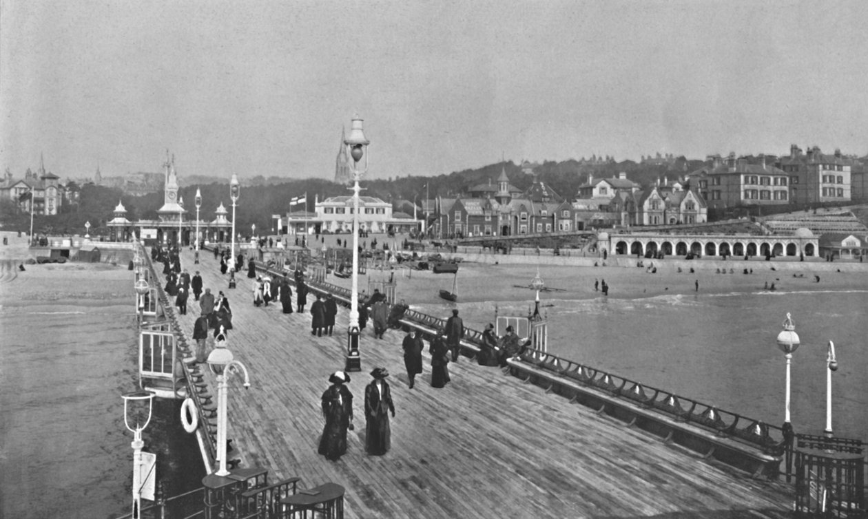 Bournemouth Pier, c1910 af Unbekannt