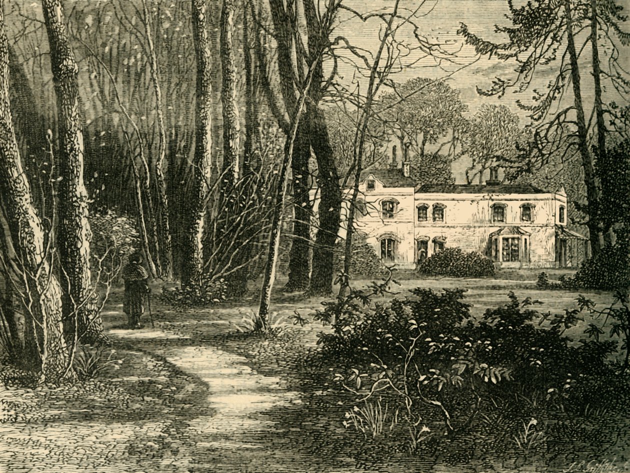 Bowling-grønt hus, c1878. af Unbekannt