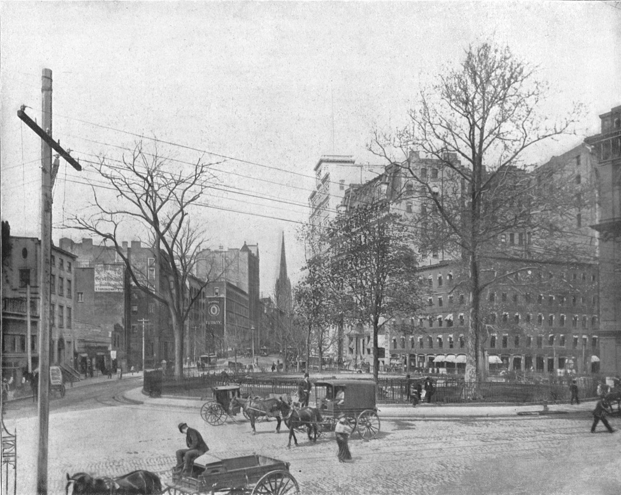 Bowling Green, New York, USA, c1900. af Unbekannt