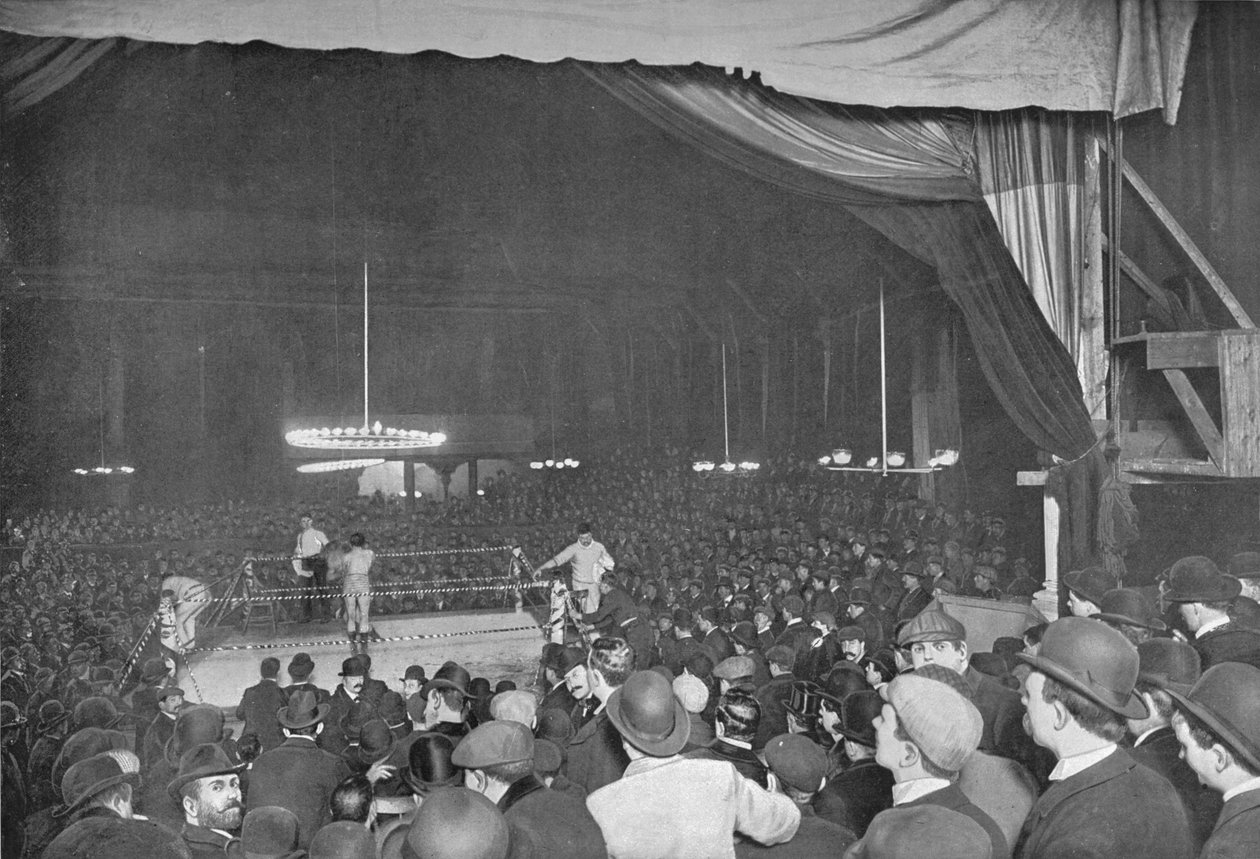 Boksning i Wonderland, London, c1903 1903 af Unbekannt