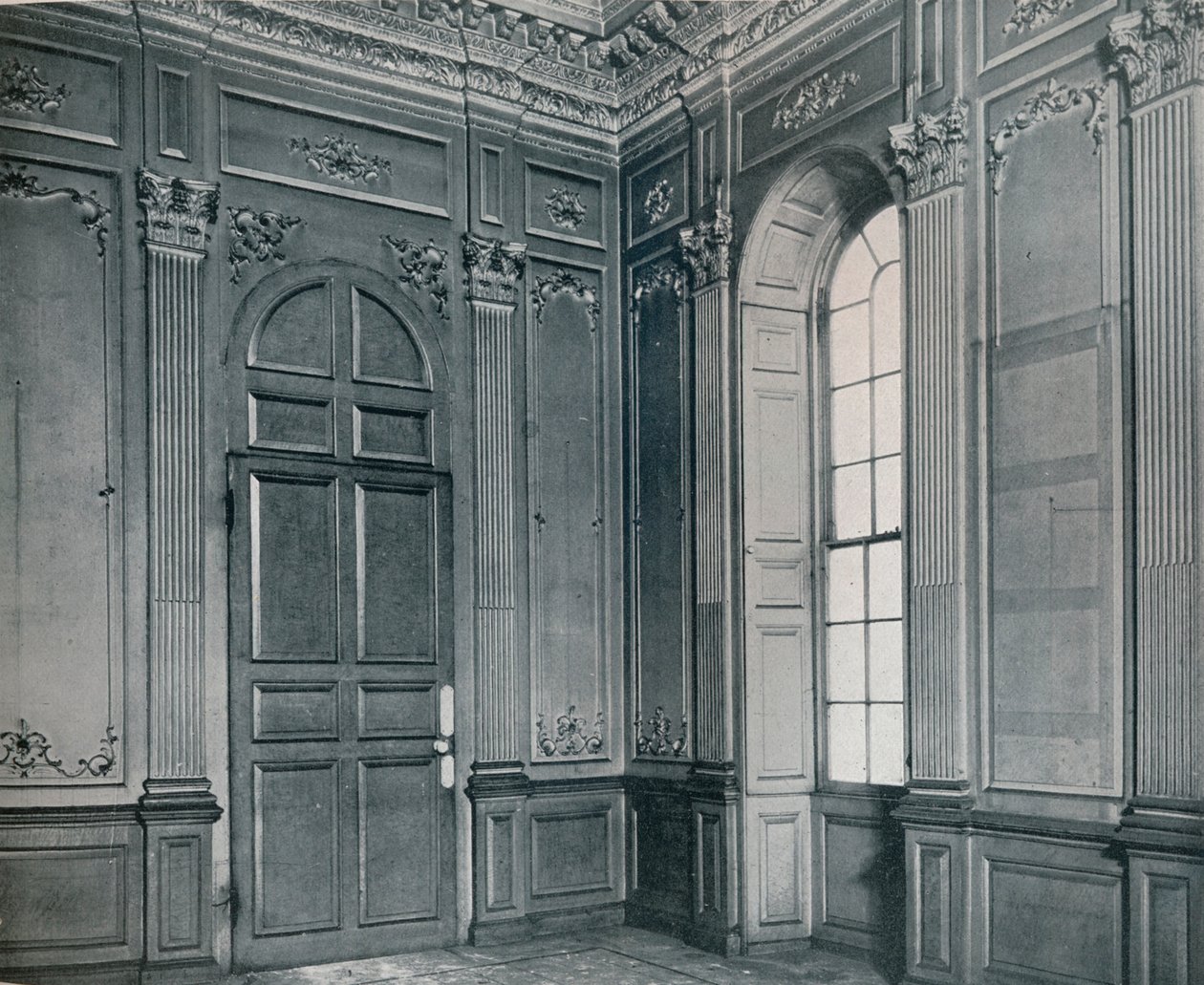 Bradmore House: Hovedværelse på første sal, 1916 af Unbekannt