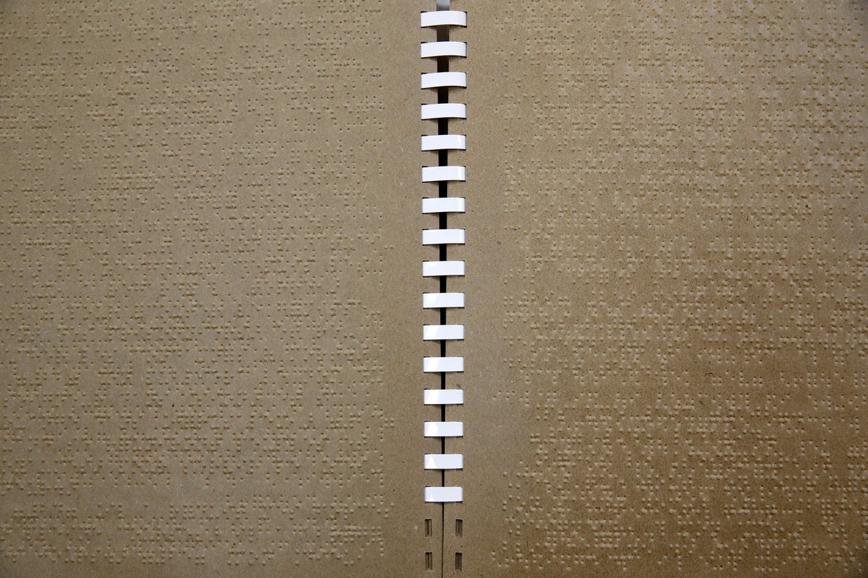 Braillebibel, Paris, Frankrig af Unbekannt