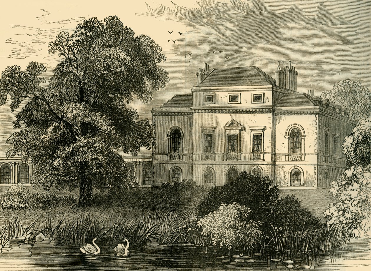 Brandenburgh House, i 1815, c1878. af Unbekannt
