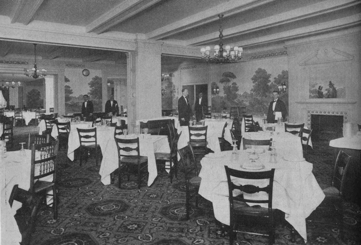 Morgenmadslokale, Roosevelt Hotel, New York City, 1924 af Unbekannt