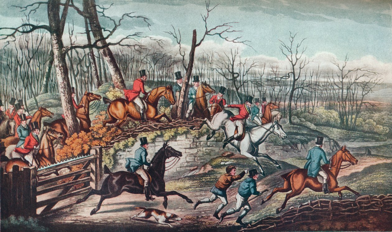 Breaking Cover, c1824 af Unbekannt