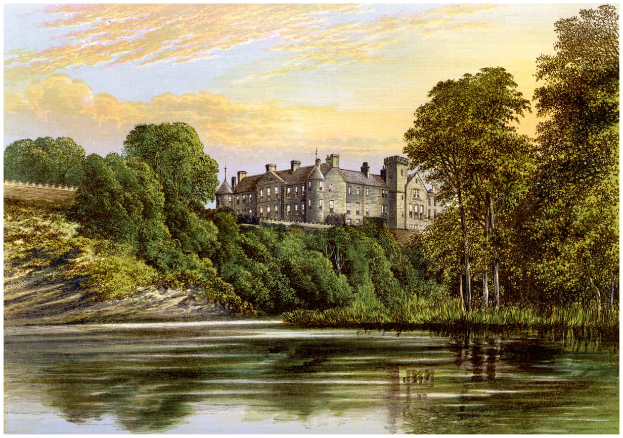 Brechin Castle, Brechin, Angus, Skotland, hjemsted for jarlen af Dalhousie, c1880 af Unbekannt