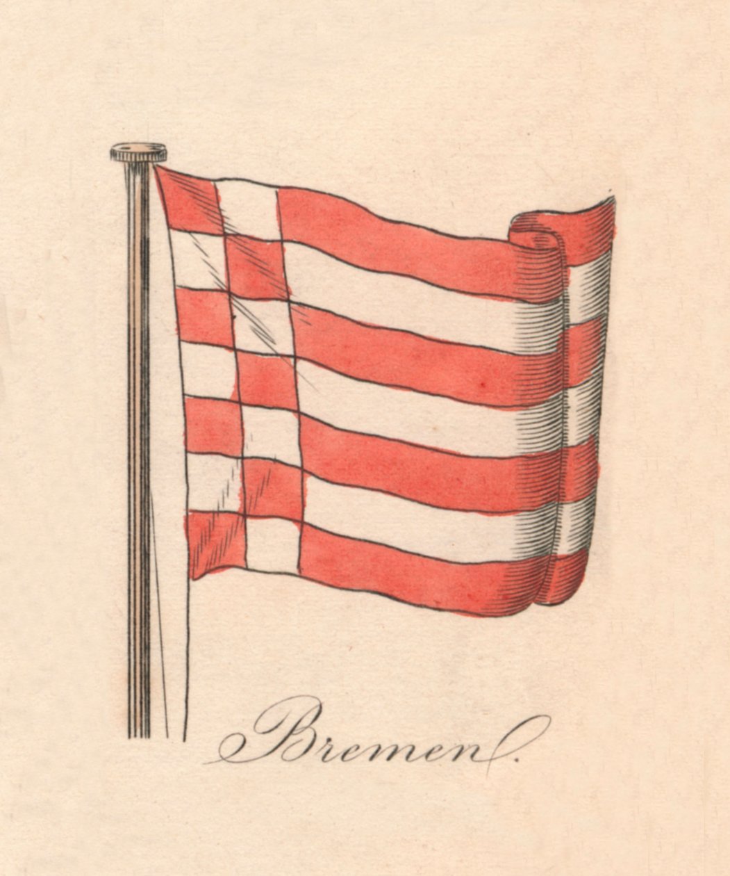 Bremen, 1838 af Unbekannt