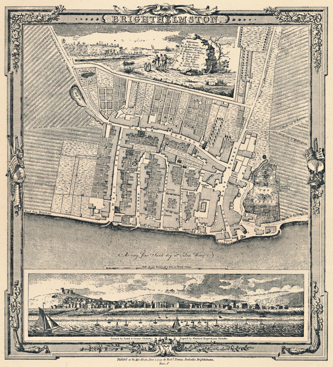 Brighthelmston, c1779, 1939 af Unbekannt