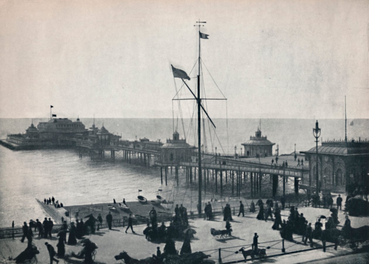 Brighton - The West Pier, 1895 af Unbekannt