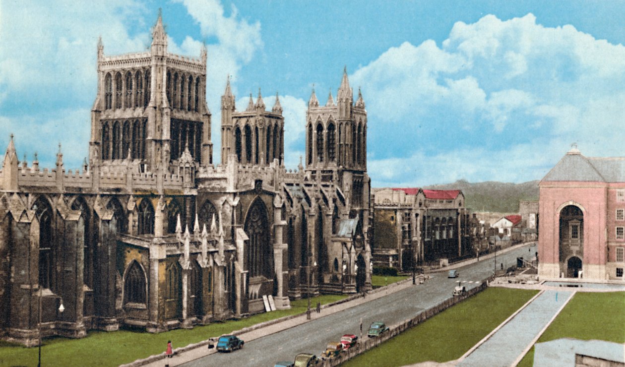 Bristol Cathedral, c1940