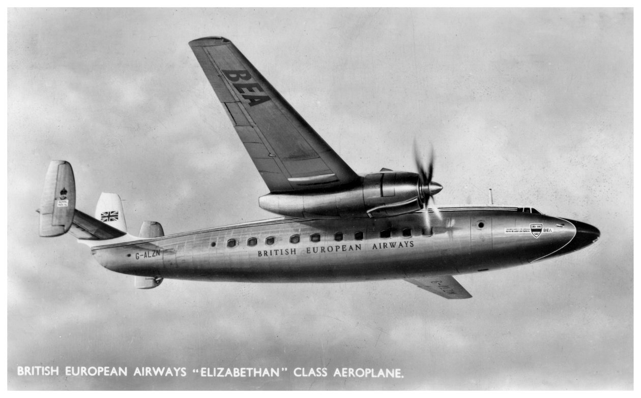 British European Airways Elizabethan-klassefly, det 20. århundrede af Unbekannt