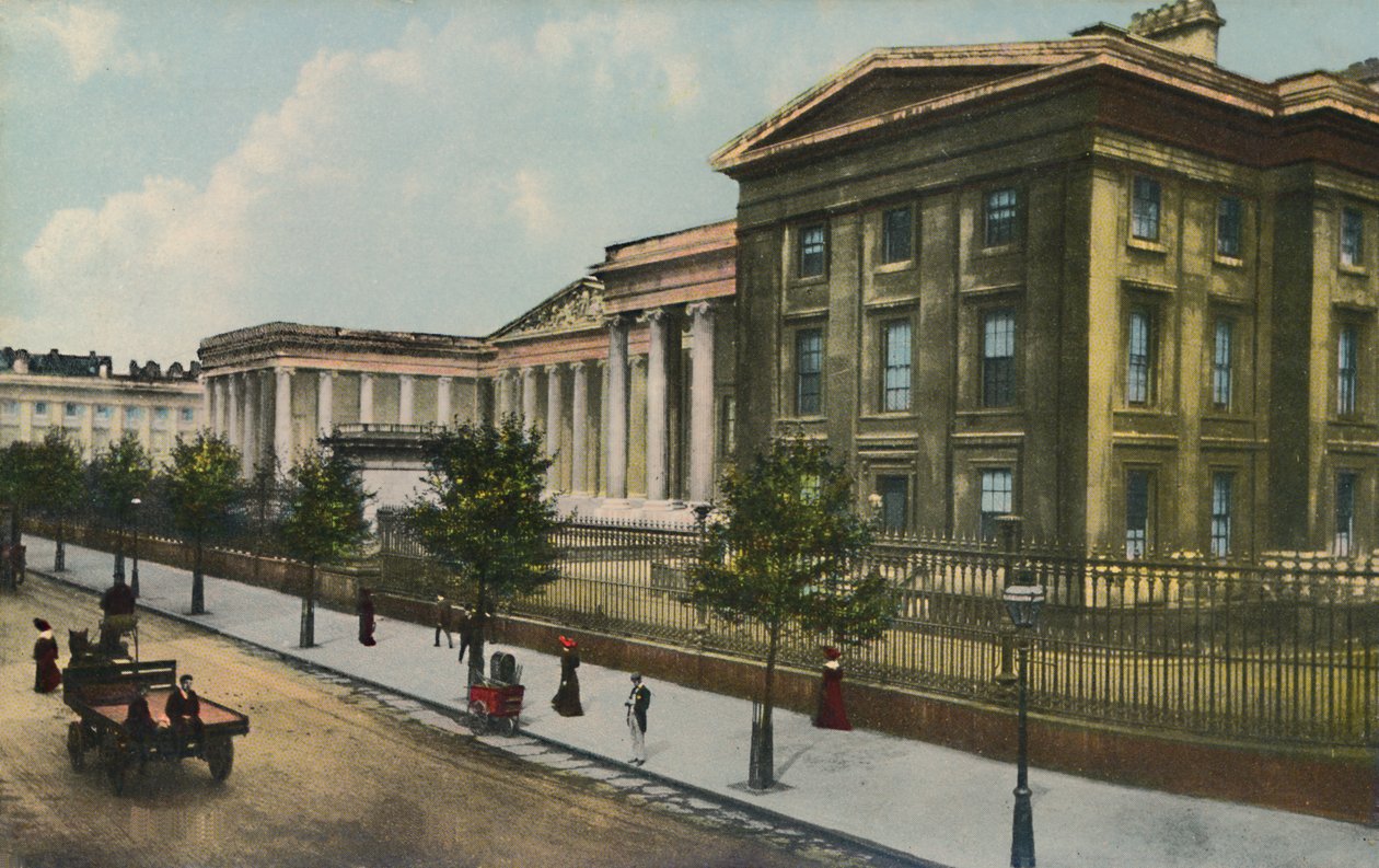 British Museum, London, omkring 1900-tallet. af Unbekannt