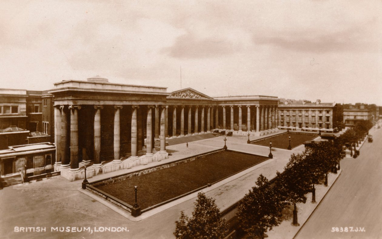 British Museum, London, c1920. af Unbekannt