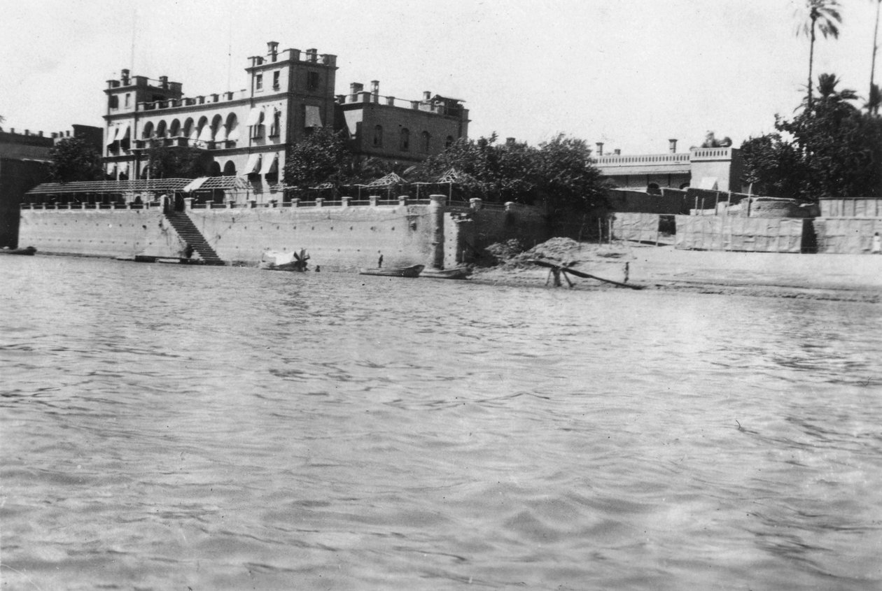 Britisk hovedkvarter, Bagdad, Mesopotamien, WWI, 1918 af Unbekannt