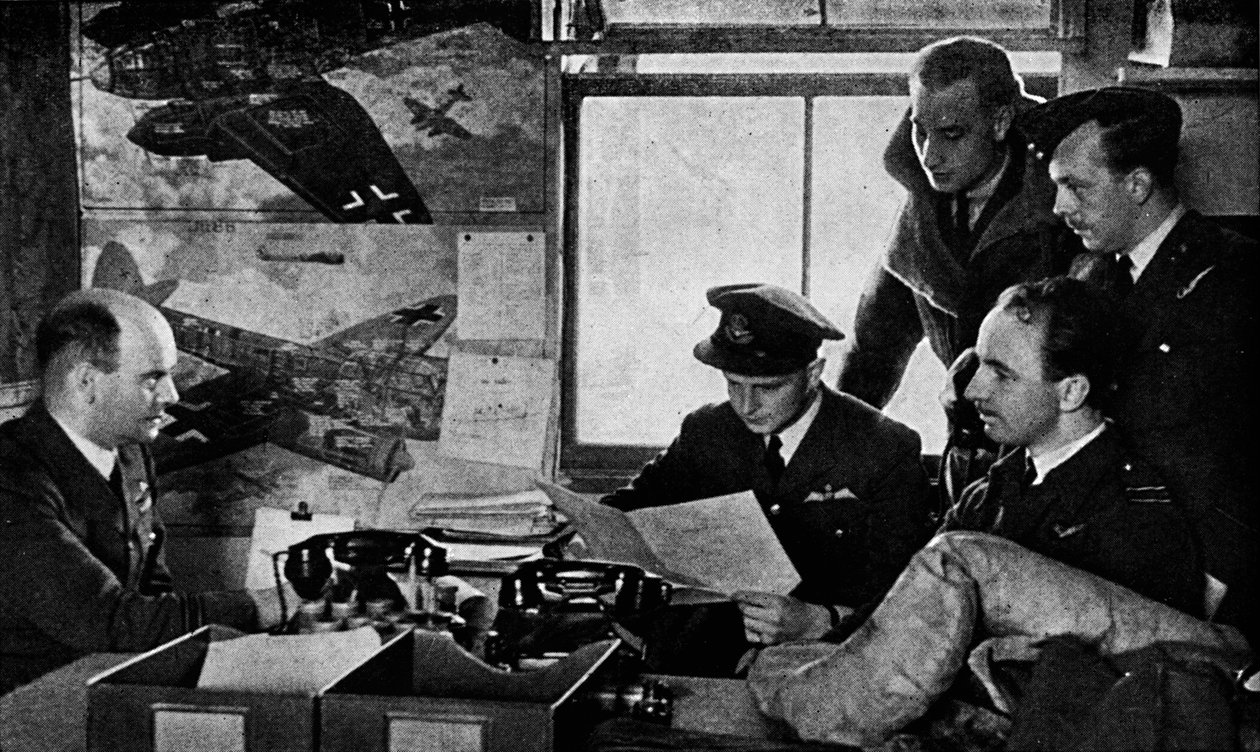 Britiske militære efterretningsofficerer fra Anden Verdenskrig, 1943 af Unbekannt