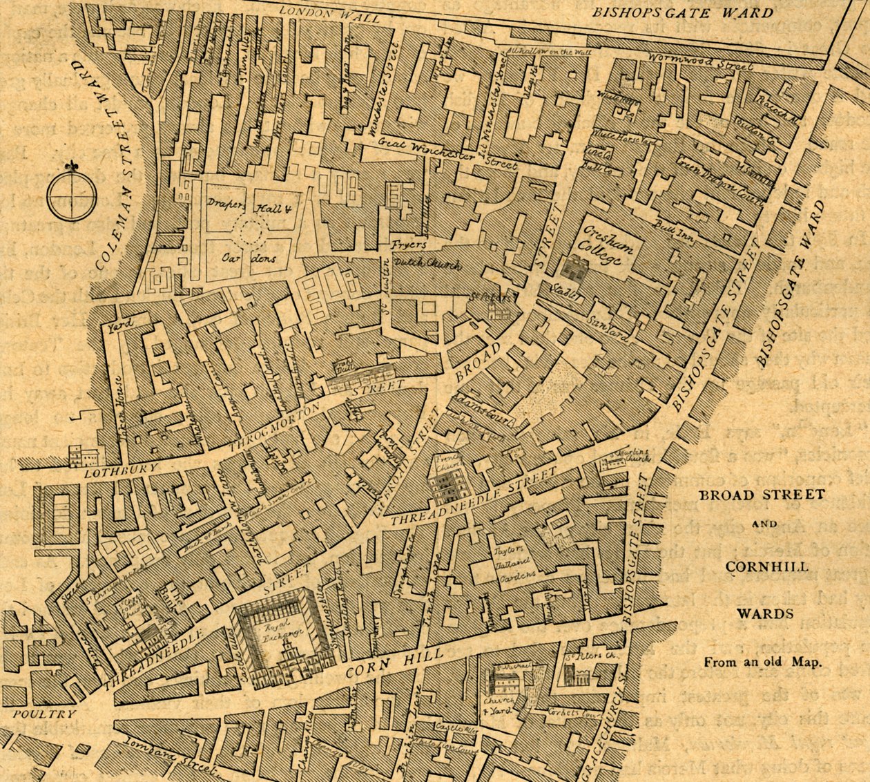 Broad Street og Cornhill Wards, 1897. af Unbekannt