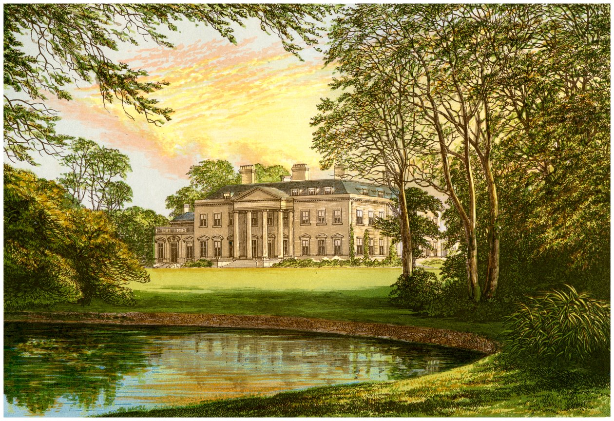 Broadlands, Hampshire, hjemsted for Cowper-Temple-familien, c1880 af Unbekannt