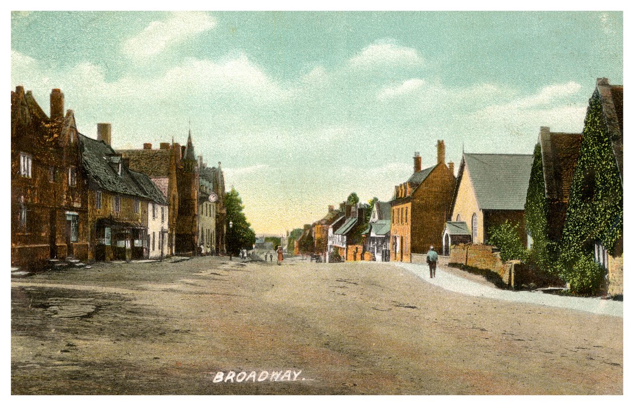 Broadway, Gloucestershire, begyndelsen af det 20. århundrede af Unbekannt