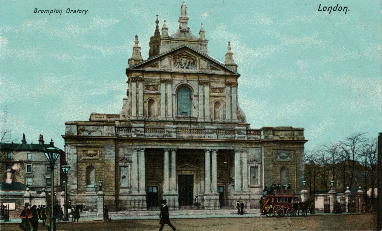 Brompton Oratory, London, c1910. af Unbekannt