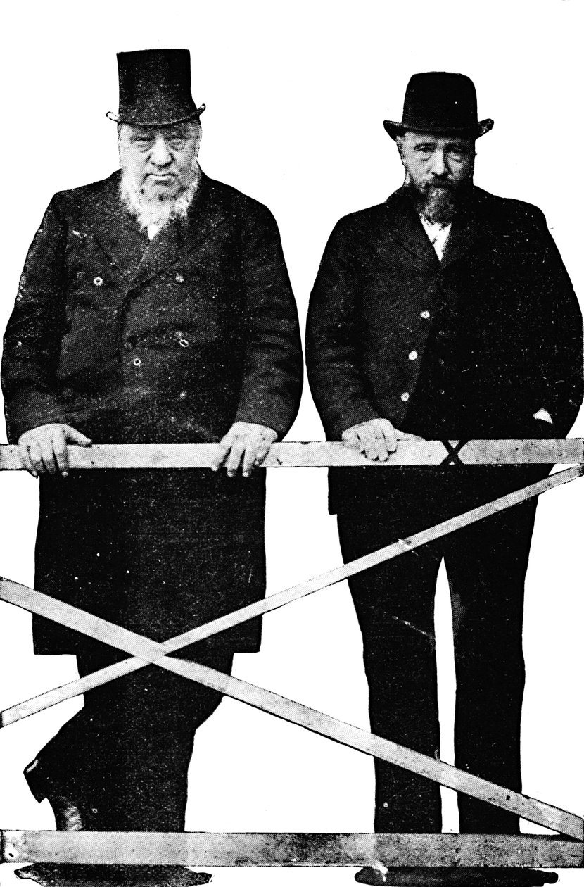 Broder Boers ved baren, 1900 af Unbekannt