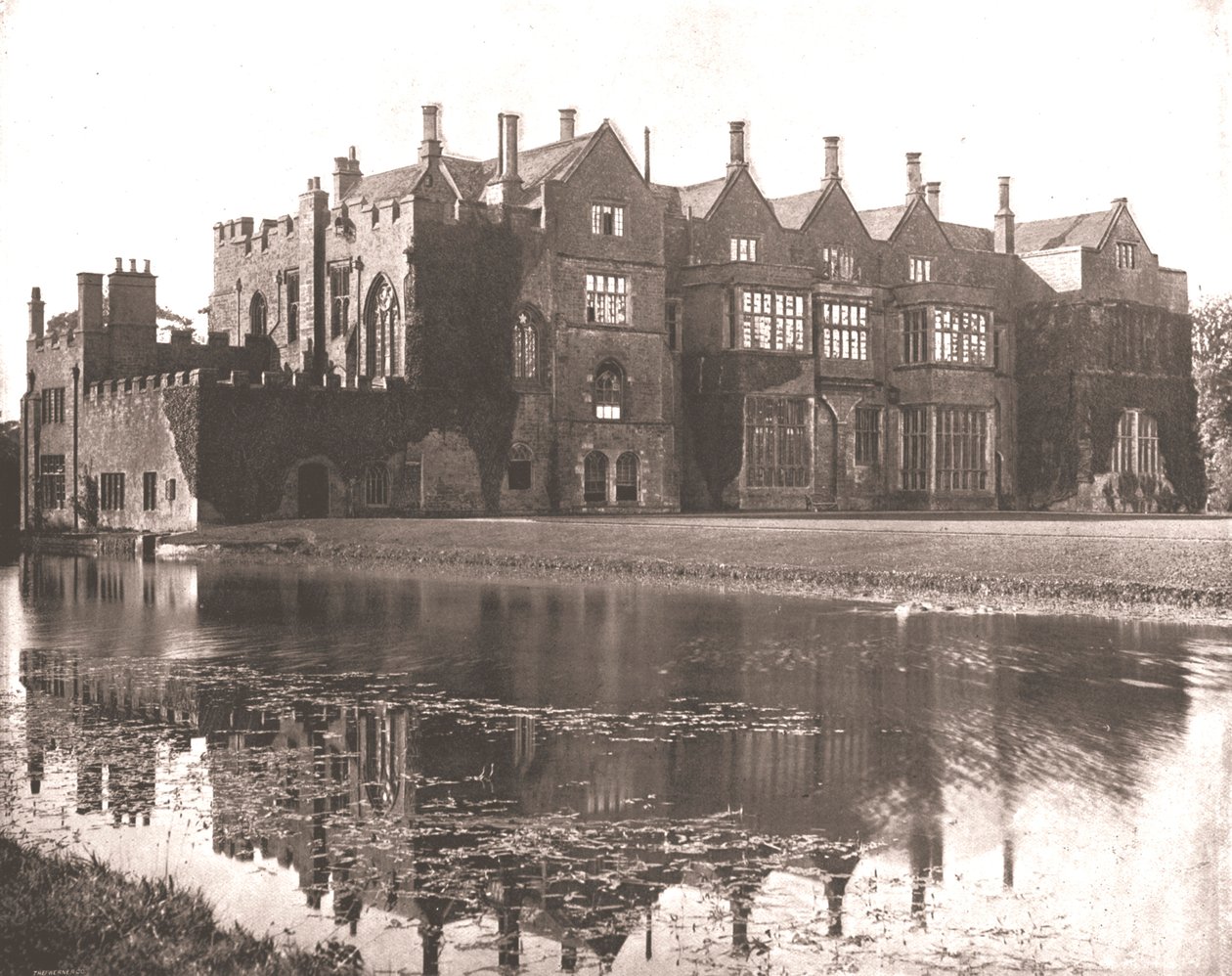 Broughton Castle, Banbury, Oxfordshire, 1894. af Unbekannt