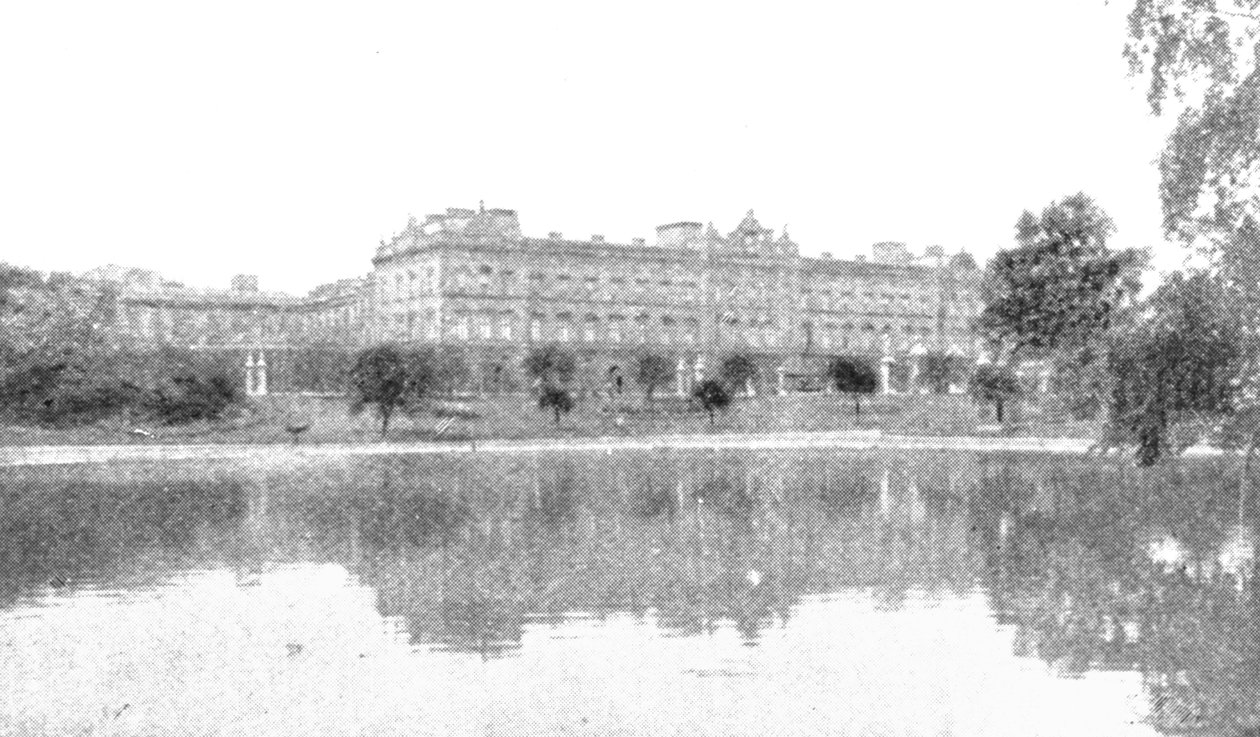 Buckingham Palace på Victorias tid, 1901. af Unbekannt