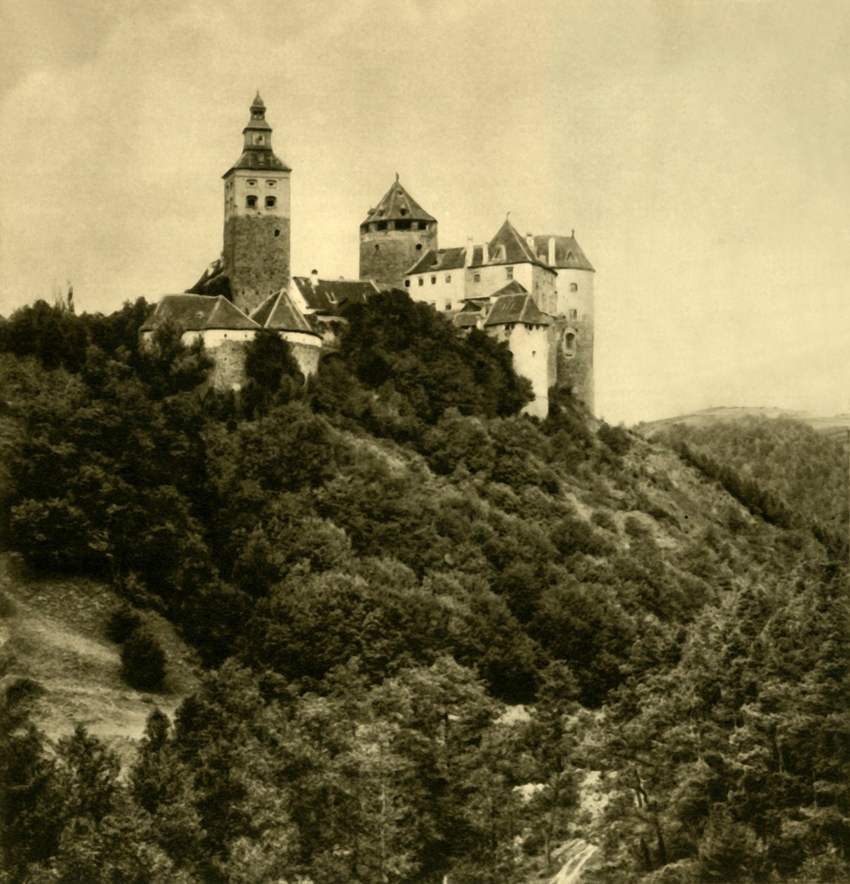 Burg Schlaing, Burgenland, Østrig, c1935. af Unbekannt