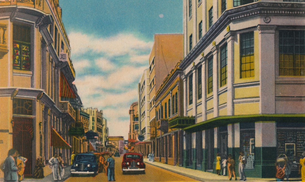 Business Street, Barranquilla, c1940