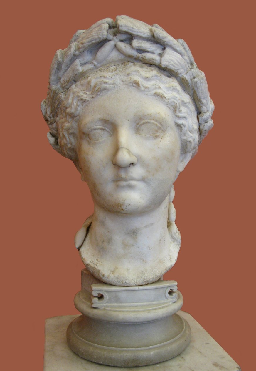 Buste af Livia Drusilla, 1. H. 1. århundrede. AD af Unbekannt