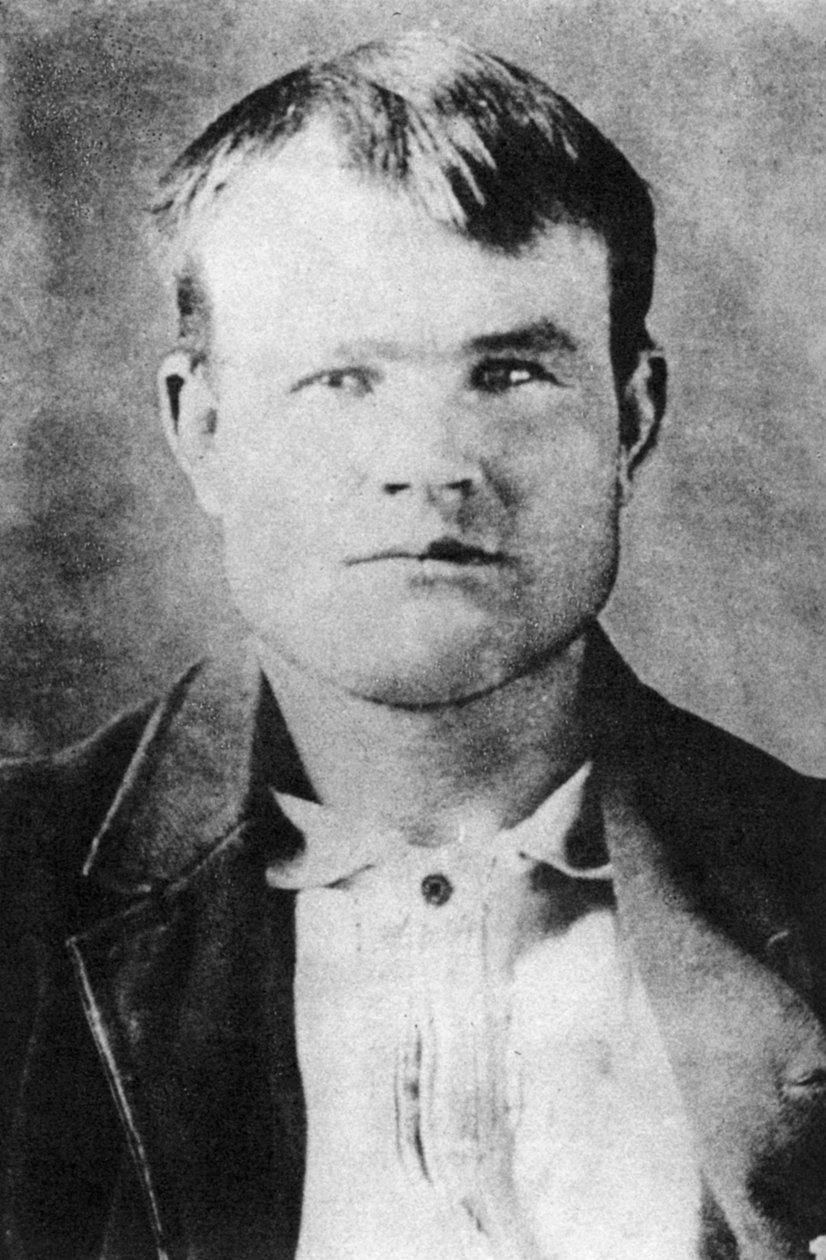 Butch Cassidy, amerikansk fredløs, 1894-1896 1954 af Unbekannt