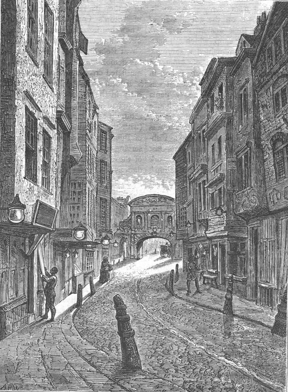 Butchers Row, 1800 1897 af Unbekannt