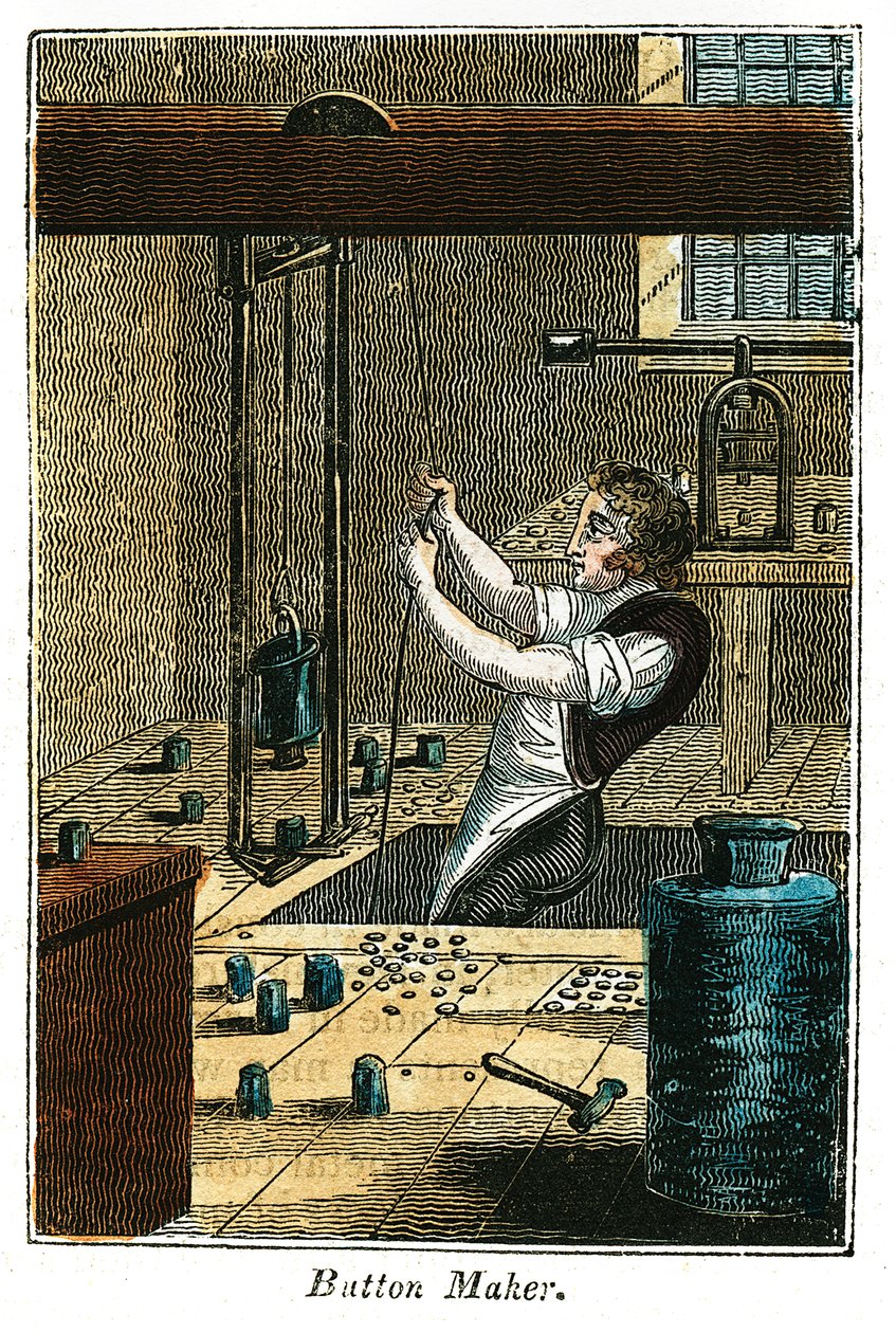 Knapmager, 1823 af Unbekannt