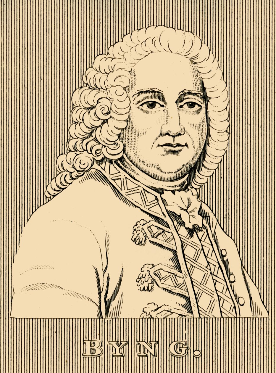 Byng, 1704-1757, 1830. af Unbekannt