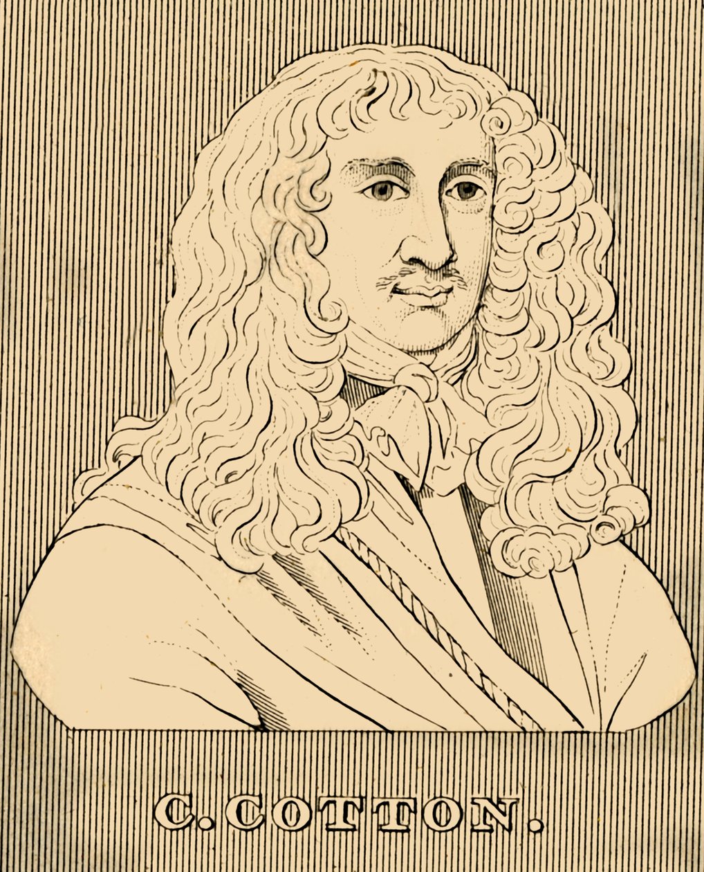 C. Cotton, 1630-1687, 1830. af Unbekannt