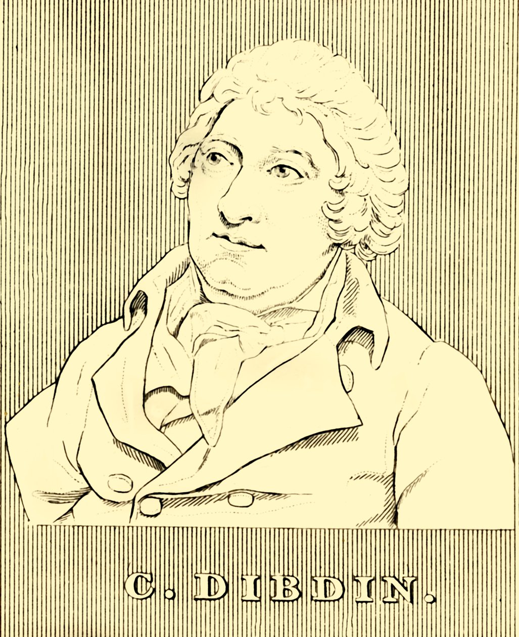 C. Dibdin, c1745-1814, 1830. af Unbekannt